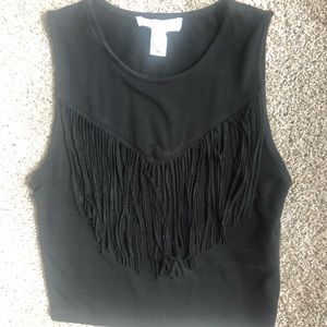 Fringe Crop Top